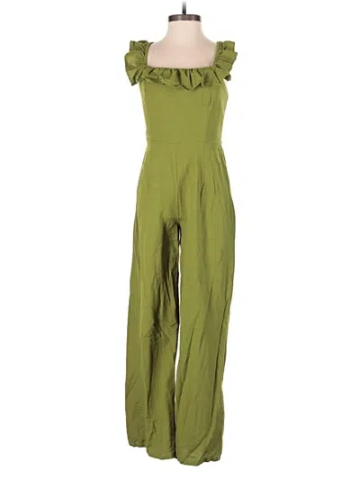 Pre-owned Japna Jumpsuit In Green