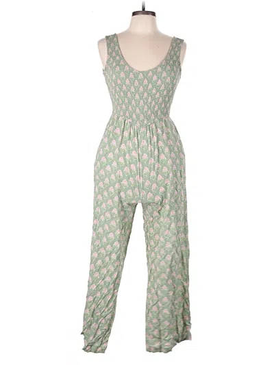 Pre-owned Japna Jumpsuit In Green