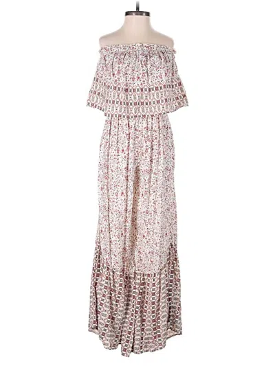 Pre-owned Japna Jumpsuit In Ivory