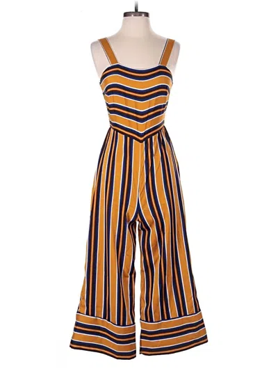 Pre-owned Japna Jumpsuit In Orange