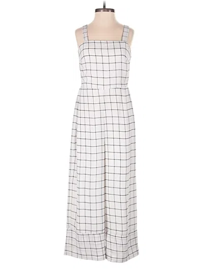 Pre-owned Japna Jumpsuit In White