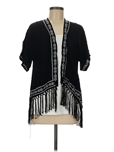 Pre-owned Japna Kimono In Black