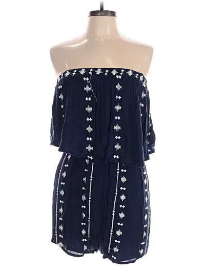 Pre-owned Japna Romper In Blue