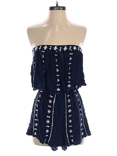 Pre-owned Japna Romper In Blue
