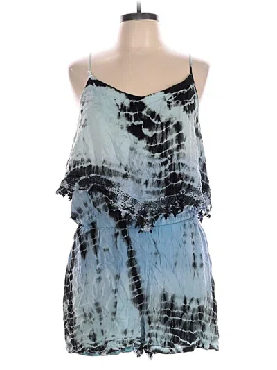 Pre-owned Japna Romper In Blue