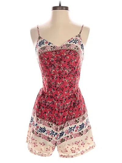 Pre-owned Japna Romper In Red