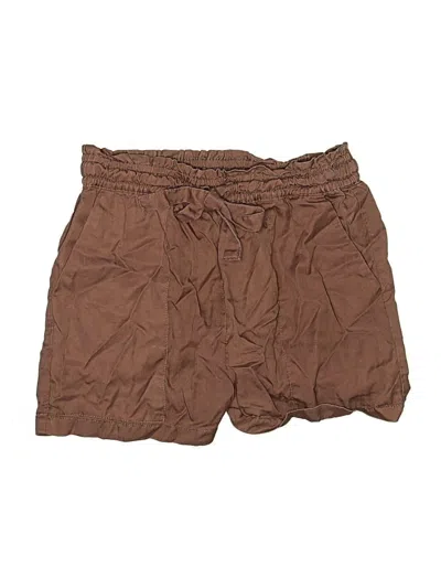 Pre-owned Japna Shorts In Brown