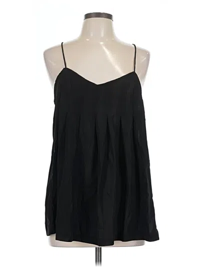 Pre-owned Japna Sleeveless Blouse In Black
