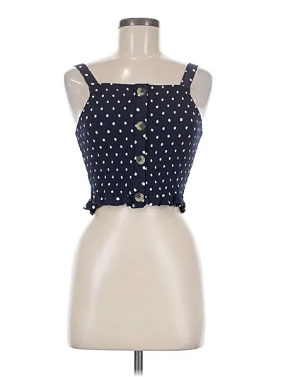 Pre-owned Japna Sleeveless Blouse In Blue