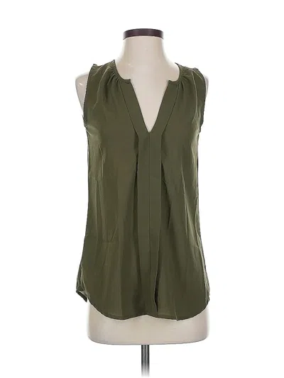Pre-owned Japna Sleeveless Blouse In Green