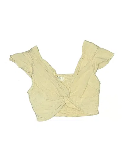 Pre-owned Japna Sleeveless Blouse In White