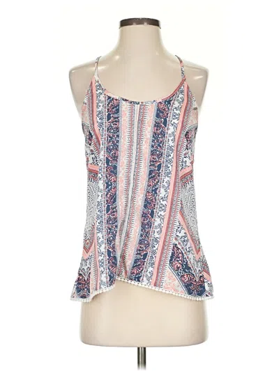 Pre-owned Japna Sleeveless Blouse In White