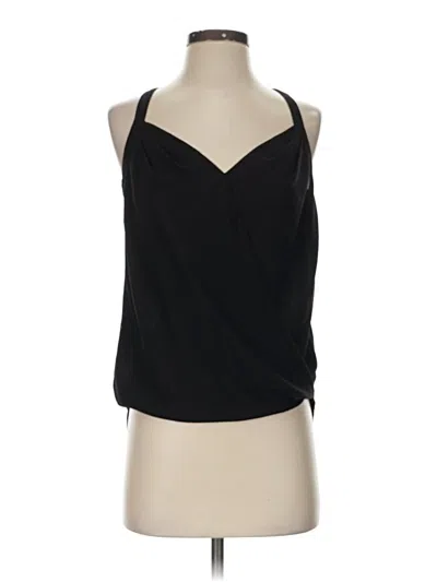 Pre-owned Japna Tank Top Black Halter Neckline Tops