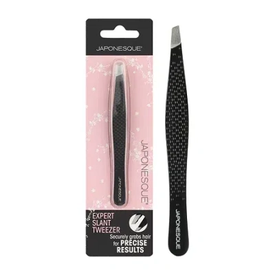 Japonesque Expert Slant Tweezer In Transparent
