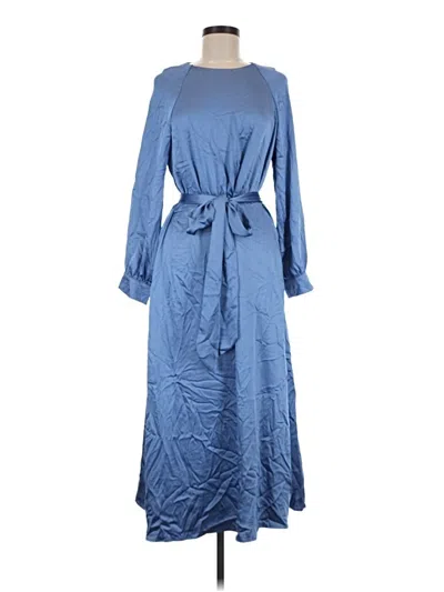 Pre-owned Japparel Casual Dress In Blue