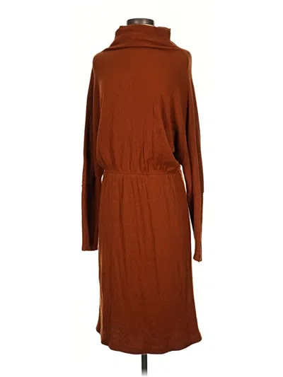 Pre-owned Japparel Casual Dress In Brown