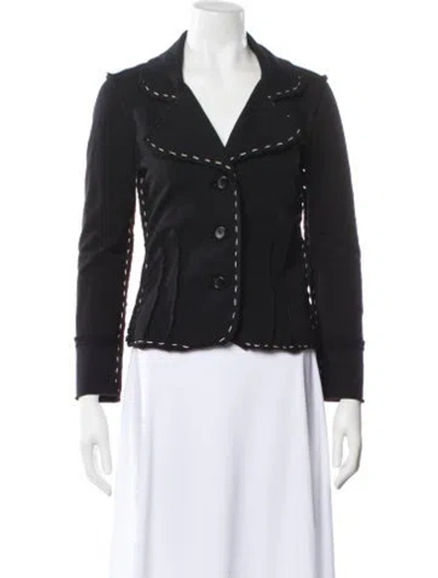 Pre-owned Jarbo Biker Jacket In Black