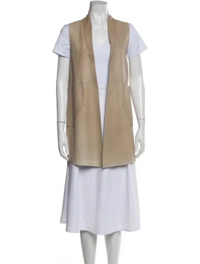 Pre-owned Jarbo Coat In Neutral