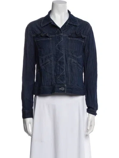 Pre-owned Jarbo Denim Jacket In Blue