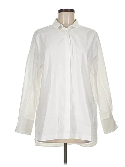 Pre-owned Jarbo Long Sleeve Blouse In Ivory