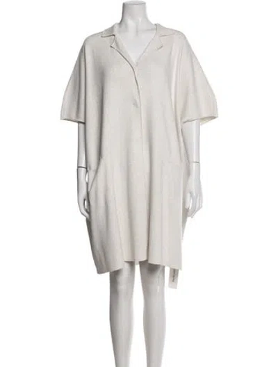 Pre-owned Jarbo Midi Length Dress In Neutrals