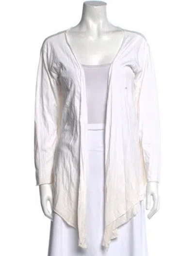 Pre-owned Jarbo Scoop Neck Sweater In White