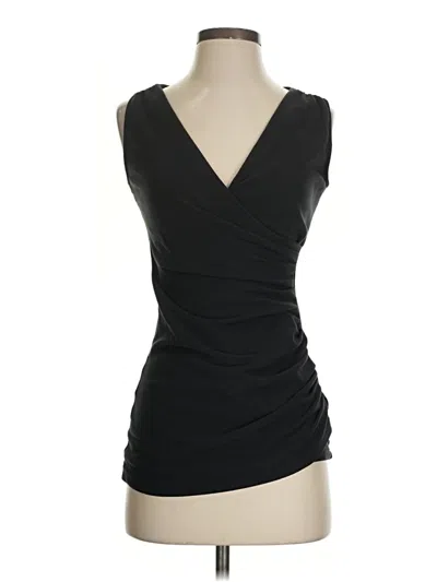 Pre-owned Jarbo Sleeveless Top Black V-neck Tops