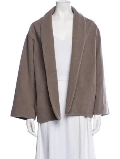 Pre-owned Jarbo Virgin Wool Jacket W/ Tags In Brown