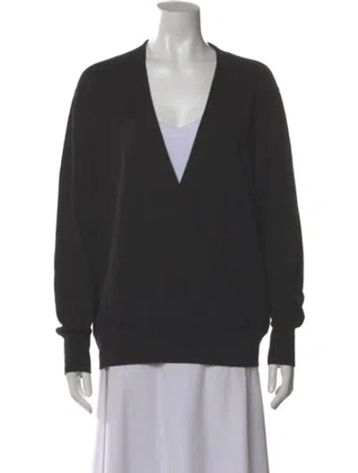 Pre-owned Jarbo V-neck Sweater In Gray