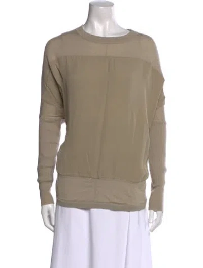 Pre-owned Jarbo Wool Colorblock Pattern Sweater In Neutral