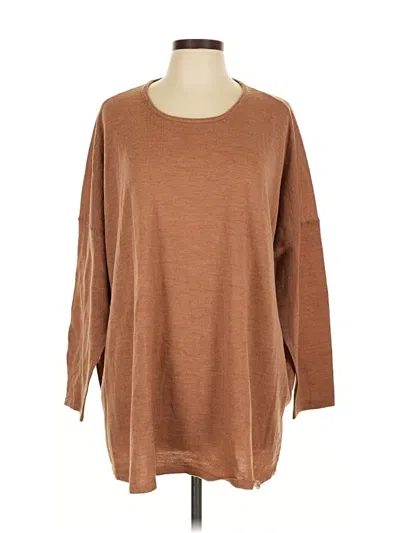Pre-owned Jarbo Wool Pullover Sweater In Brown