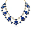 Jardin Baroque Crystal Statement Necklace In Multi