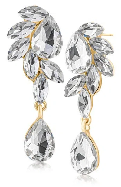 Jardin Cascading Crystal Drop Earrings