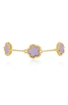 Jardin Clover Station Chain Necklace