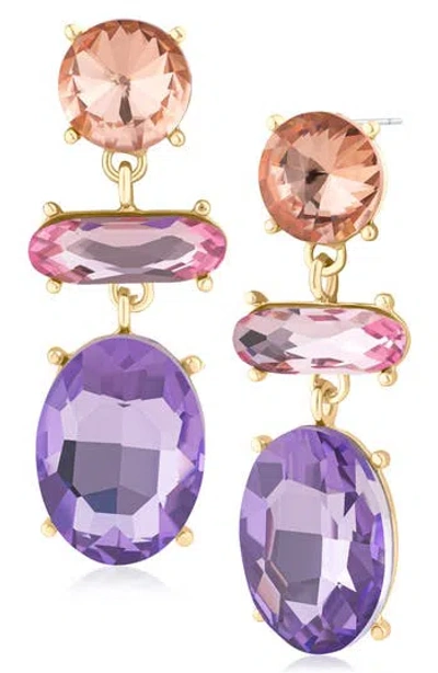 Jardin Crystal Drop Earrings