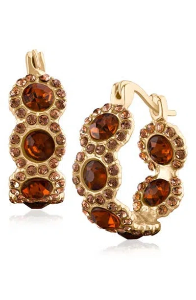 Jardin Crystal Inside-out Hoop Earrings