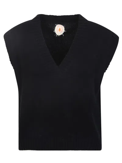Jardin Des Orangers Black Cashmere Vest