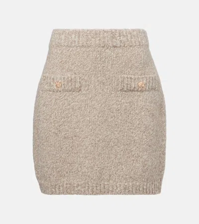 Jardin Des Orangers Cashmere-blend Miniskirt
