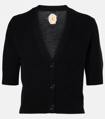 Jardin Des Orangers Cashmere Cardigan In Black