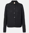 Jardin Des Orangers Cashmere Cardigan In Black