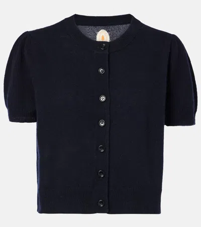 Jardin Des Orangers Cashmere Cardigan In Blue