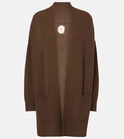 Jardin Des Orangers Cashmere Cardigan In Brown