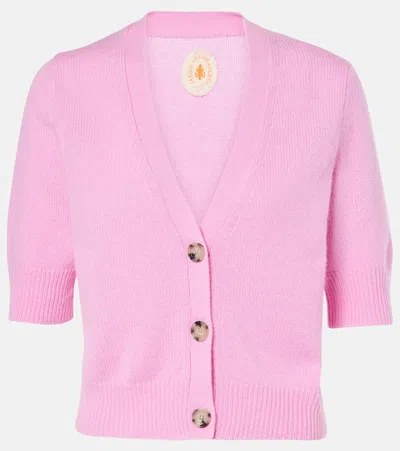 Jardin Des Orangers Cashmere Cardigan In Pink