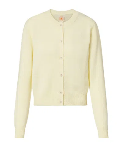 Jardin Des Orangers Cashmere Cardigan In Yellow