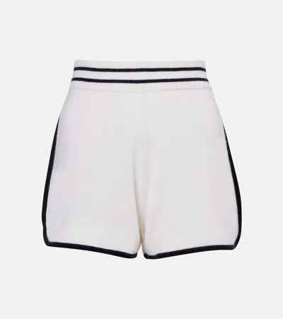 Jardin Des Orangers Cashmere Shorts In White
