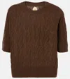 Jardin Des Orangers Cashmere Sweater In Brown