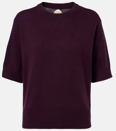Jardin Des Orangers Cashmere Sweater In Burgundy