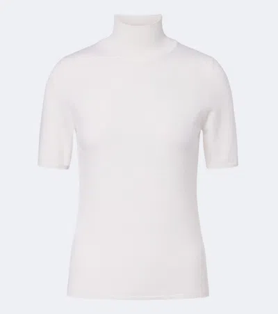 Jardin Des Orangers Cashmere Turtleneck Sweater In White