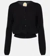 Jardin Des Orangers Cardigan Aus Baumwolle Und Kaschmir In Schwarz