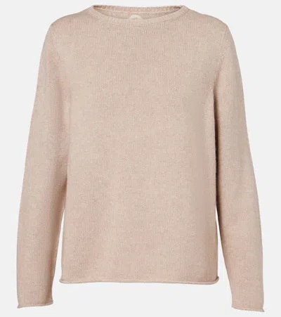 Jardin Des Orangers Cotton And Cashmere Sweater In Gray
